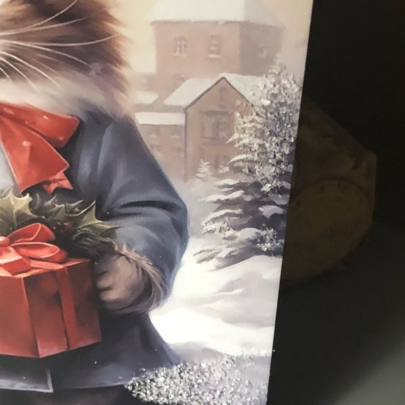 🎄Christmas Cat Tin Sign🎄 - Picture 5 of 8